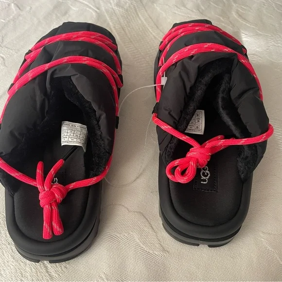 UGG Spaceslider Tech Slide Black‎ Slippers - Picture 8 of 12